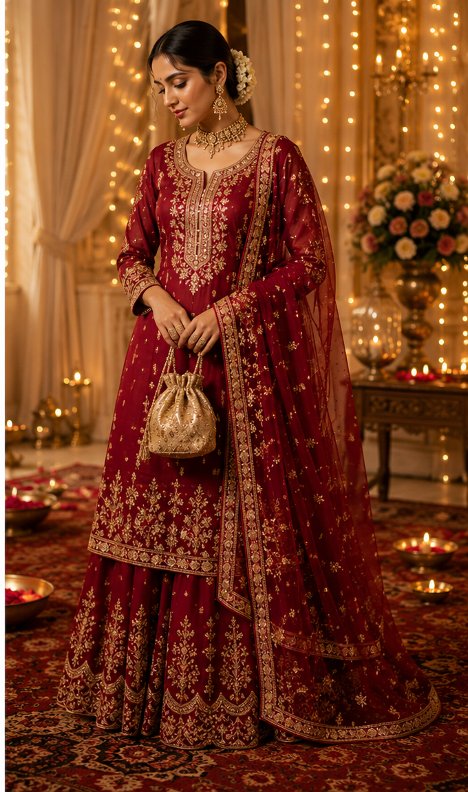 Burgundy Festive Collection