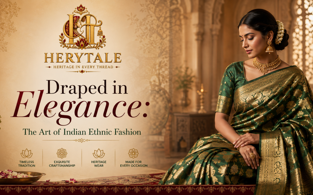 Draped in Elegance: The Art of Indian Ethnic Fashion