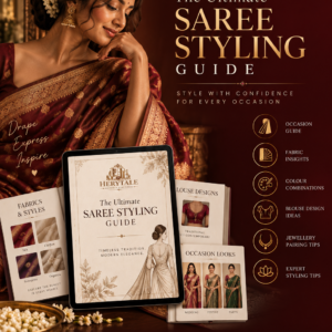 Herytale The Ultimate Saree Styling Guide